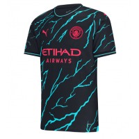 Camisa de time de futebol Manchester City Erling Haaland #9 Replicas 3º Equipamento 2023-24 Manga Curta